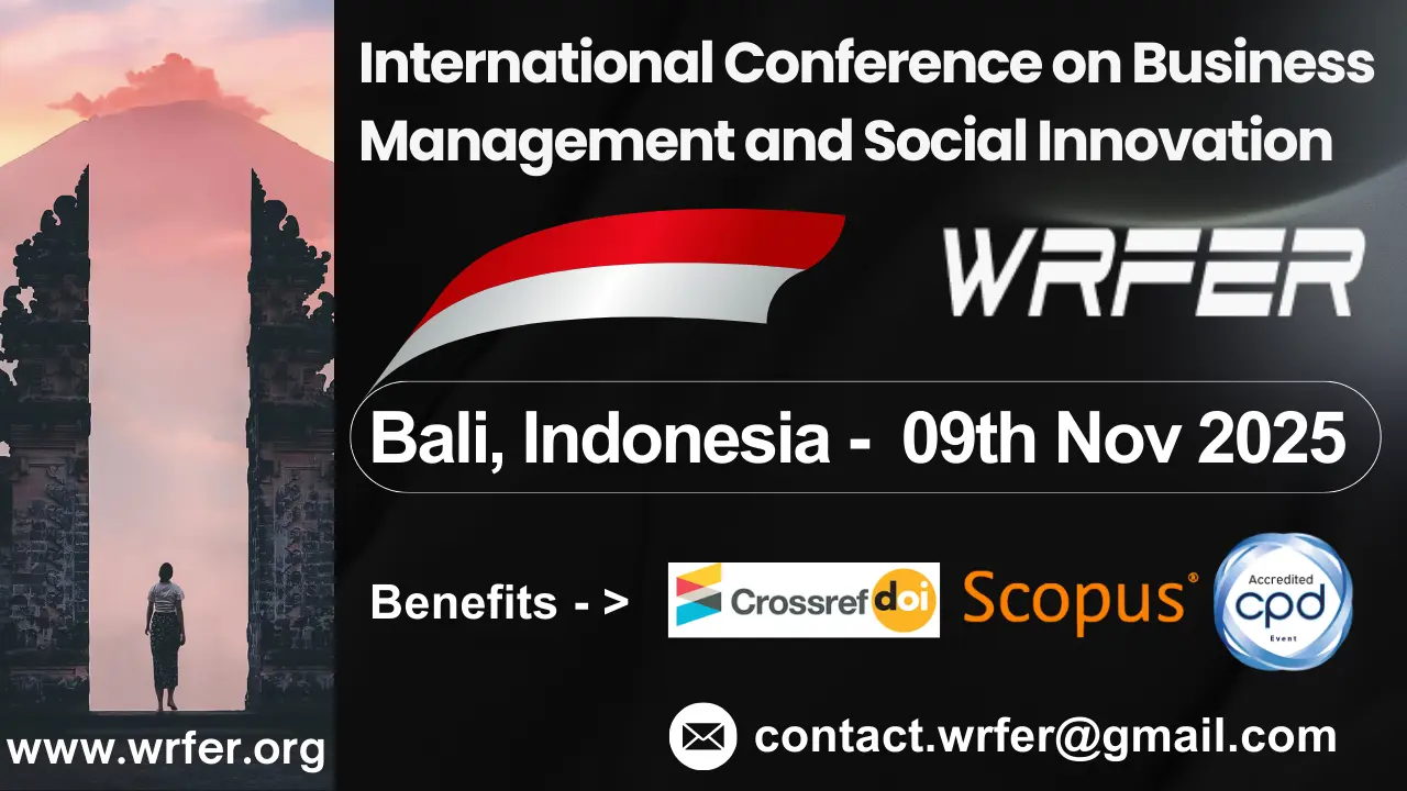 Business Management and Social Innovation Conference in Indonesia